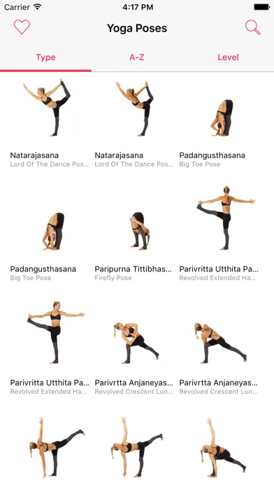 Yoga Poses — 250 yoga poses with video tutorials سکرین شاٹس