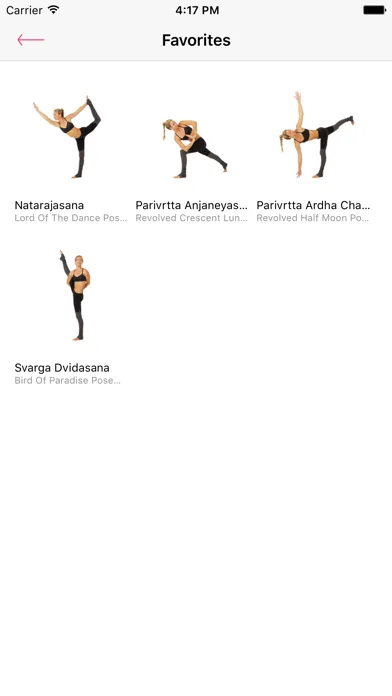 Yoga Poses — 250 yoga poses with video tutorials سکرین شاٹس