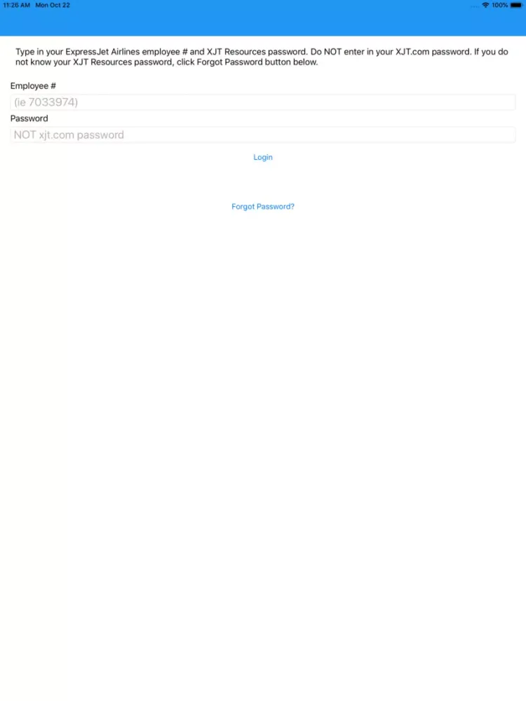 Zrzuty ekranu XJT Resources iPad 