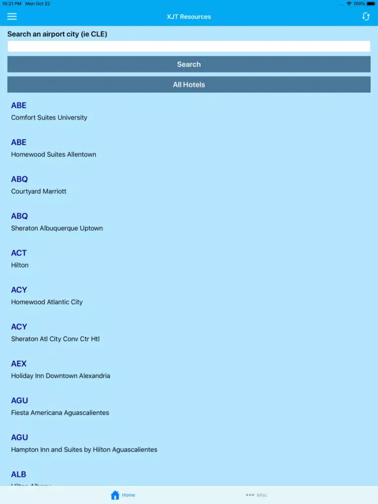 Zrzuty ekranu XJT Resources iPad 