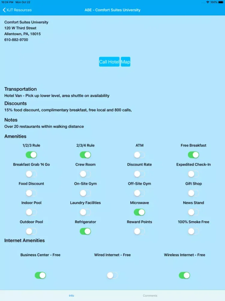 Zrzuty ekranu XJT Resources iPad 