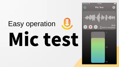 Mic Test - Instant Audio Check स्क्रीनशॉट