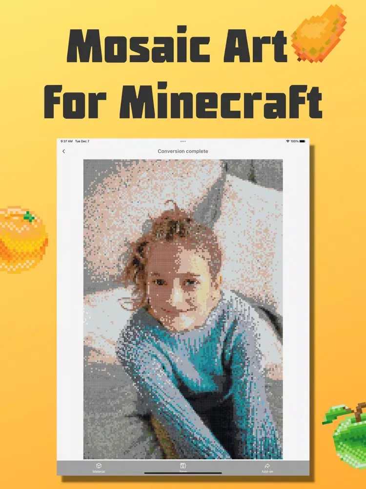 Mosaic art for Minecraft iPad  স্ক্রিনশট