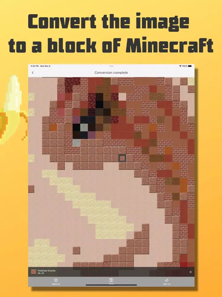 Mosaic art for Minecraft iPad  স্ক্রিনশট