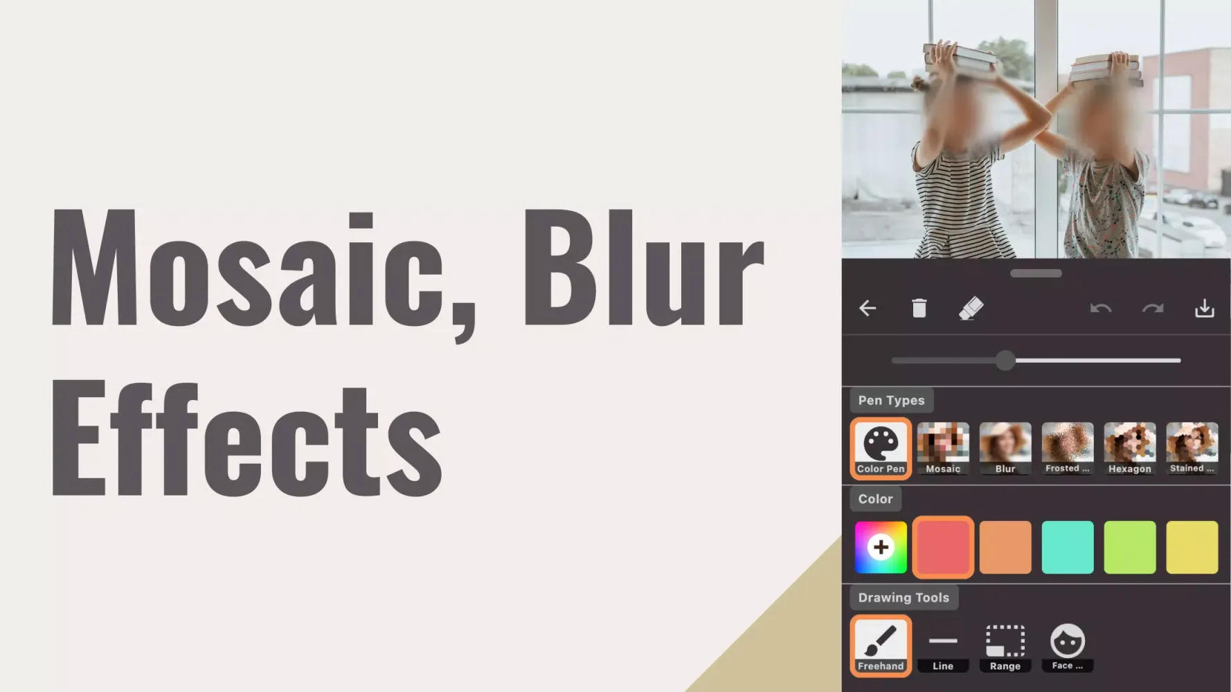 Mosaic & Blur - Photo Editor Screenshots