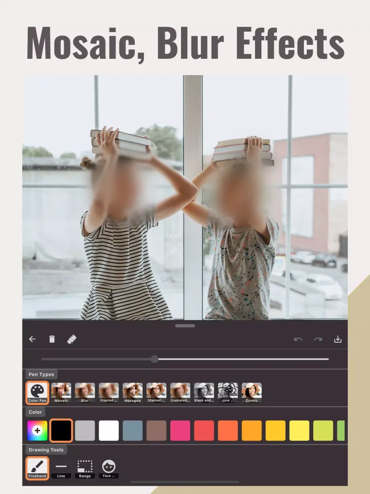 Mosaic & Blur - Photo Editor Screenshots