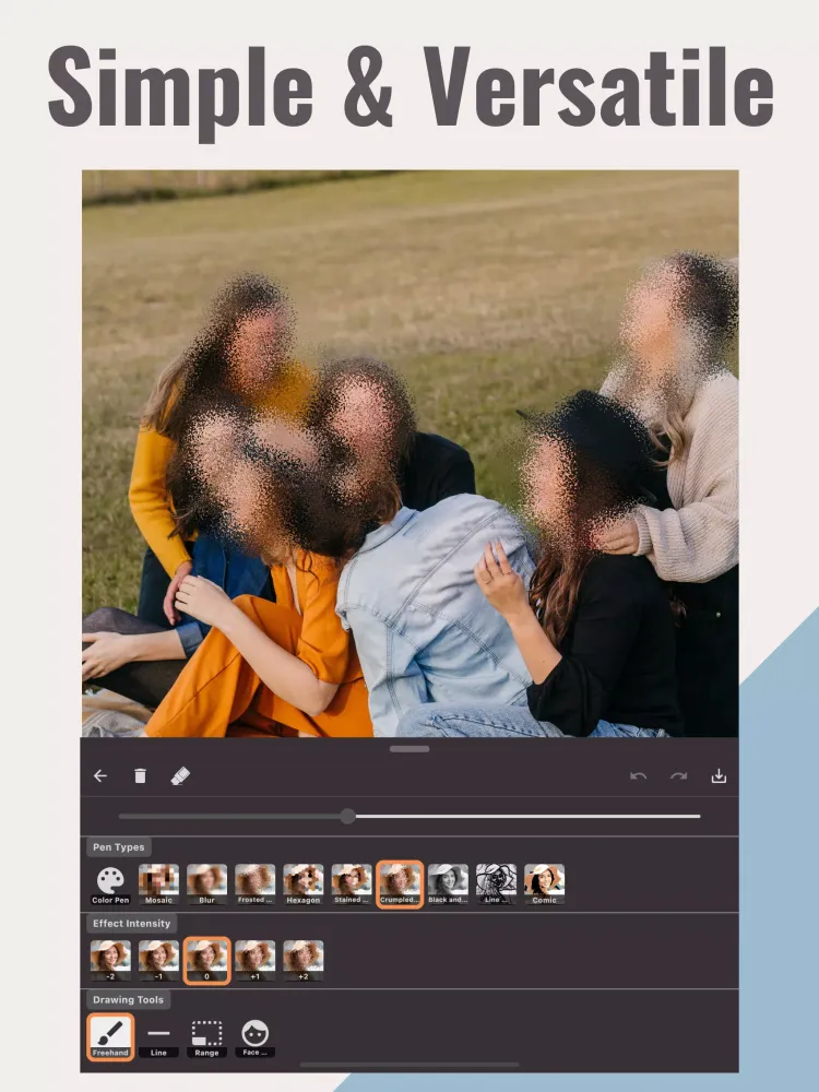 Mosaic & Blur - Photo Editor Screenshots