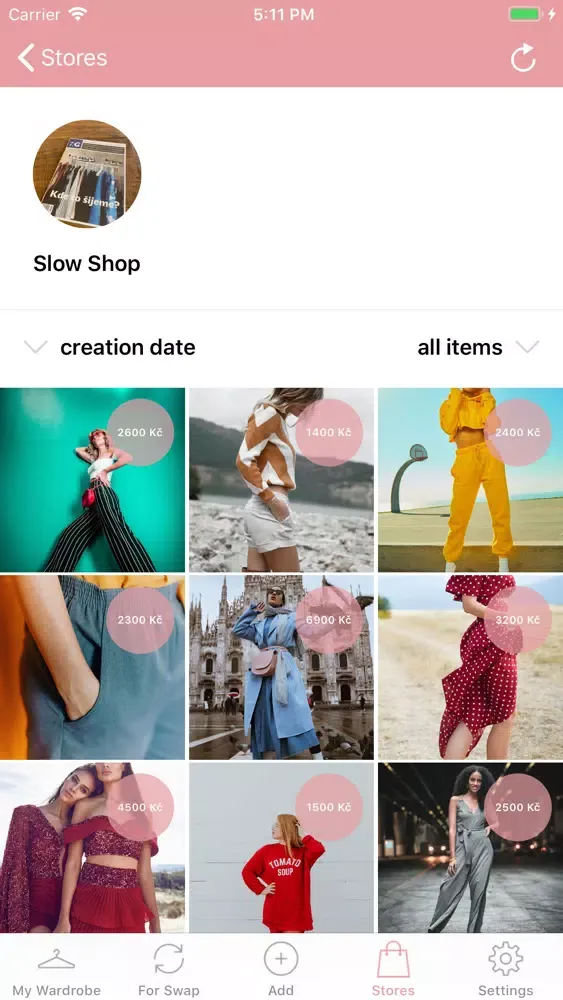 Capturas de pantalla de Alpaka - Slow Fashion App