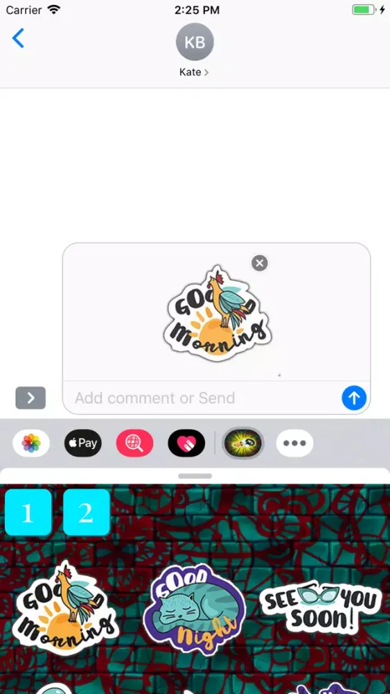 HelloStickersPack应用截图