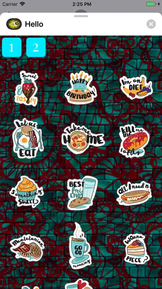 HelloStickersPack应用截图