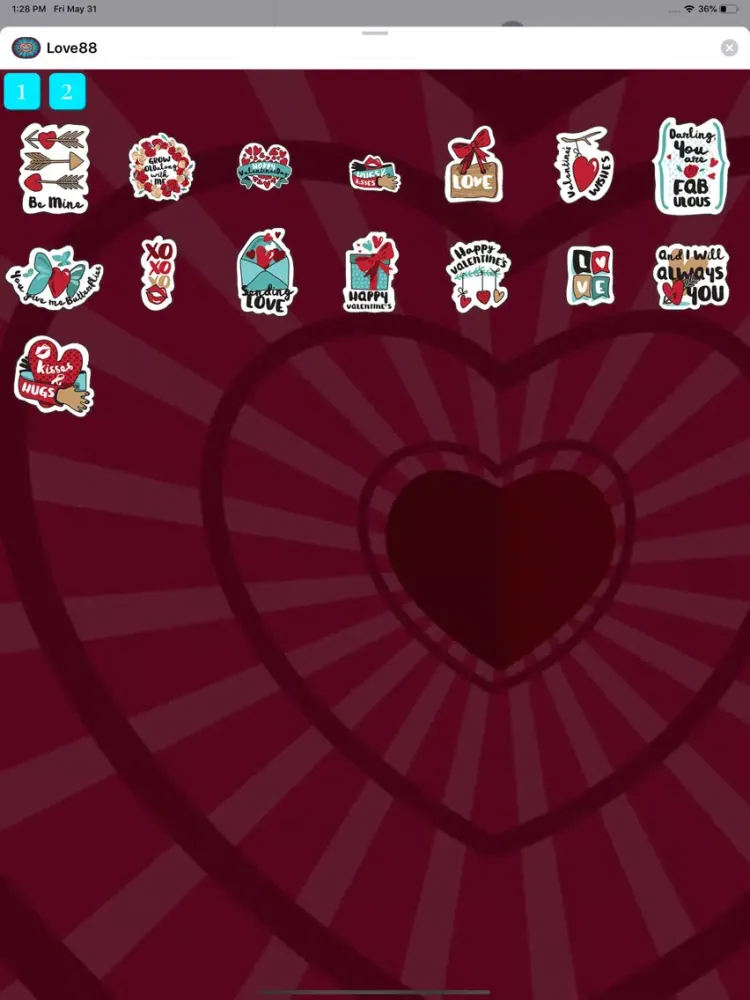 Capturas de pantalla de Love88 iPad 