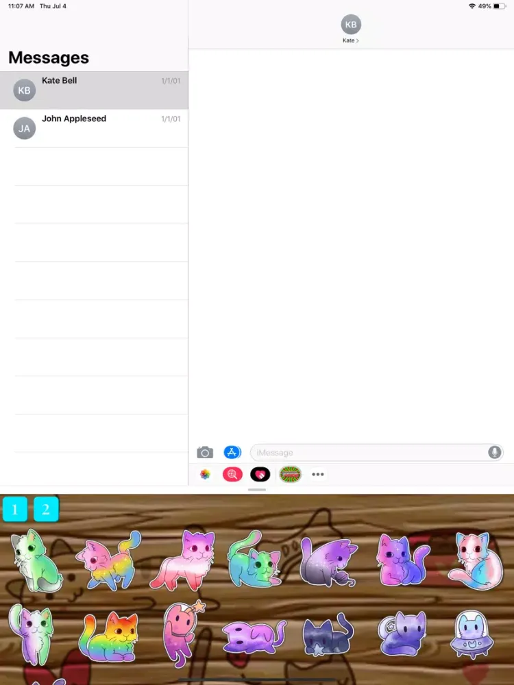 Скриншоты Pride Sticker Pack iPad 
