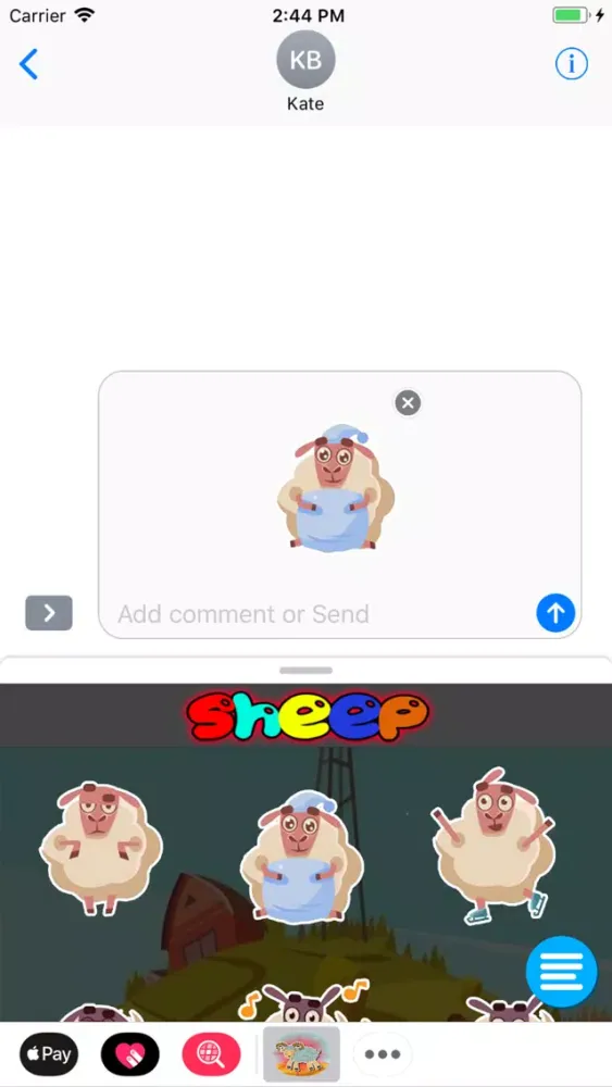 Sheep Sticker Ekran Görüntüleri