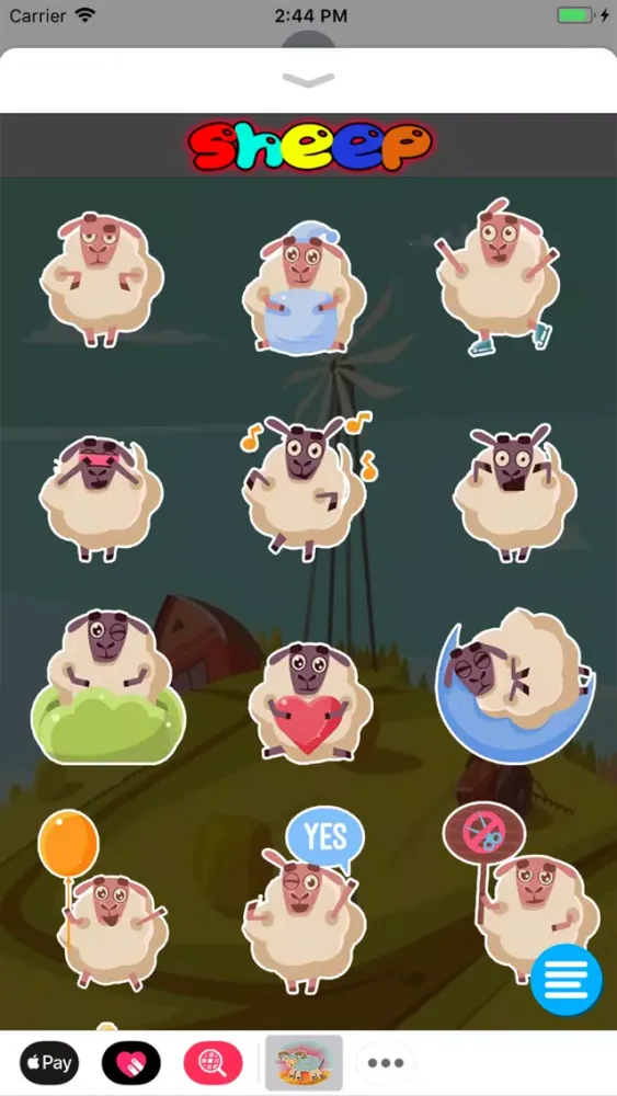 Sheep Sticker Ekran Görüntüleri