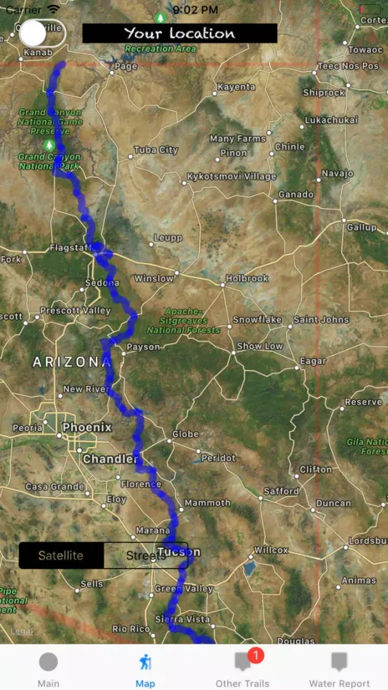 Capturas de pantalla de Arizona Trail