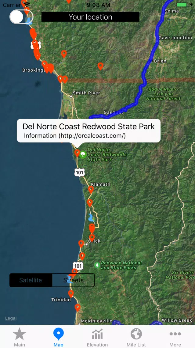 Oregon Coast Trail Screenshots