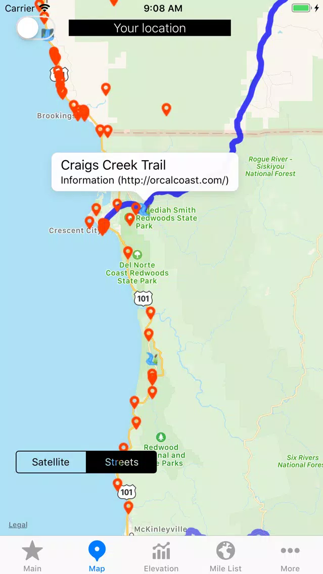 Oregon Coast Trail Screenshots