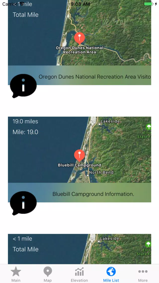 Oregon Coast Trail Screenshots