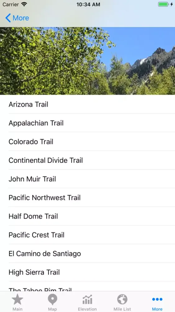 Capturas de pantalla de Superior Hiking Trail