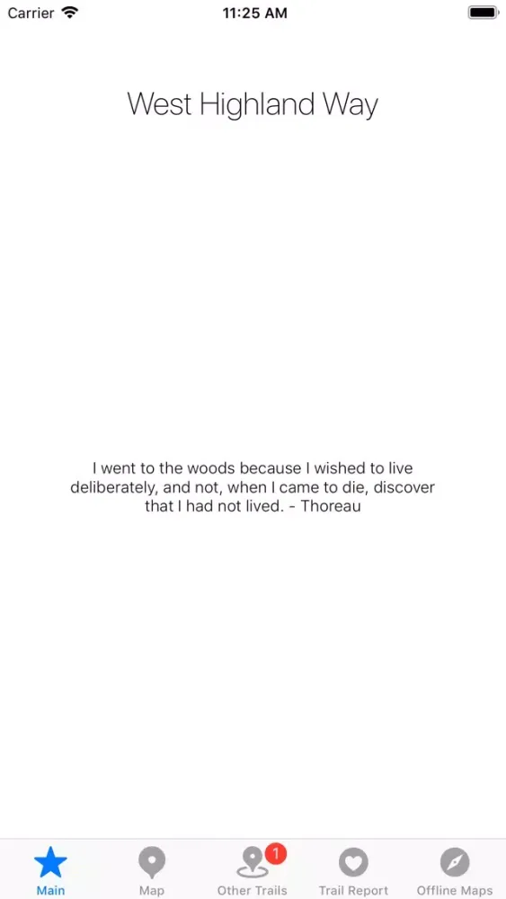 West Highland Way スクリーンショット