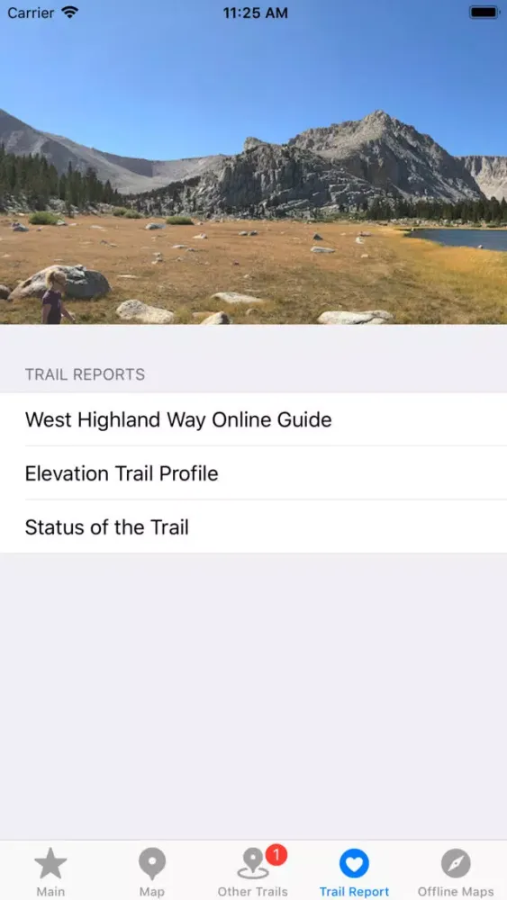 West Highland Way スクリーンショット