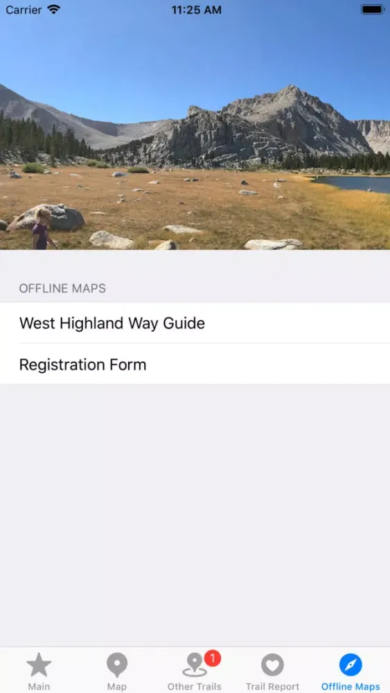 West Highland Way スクリーンショット