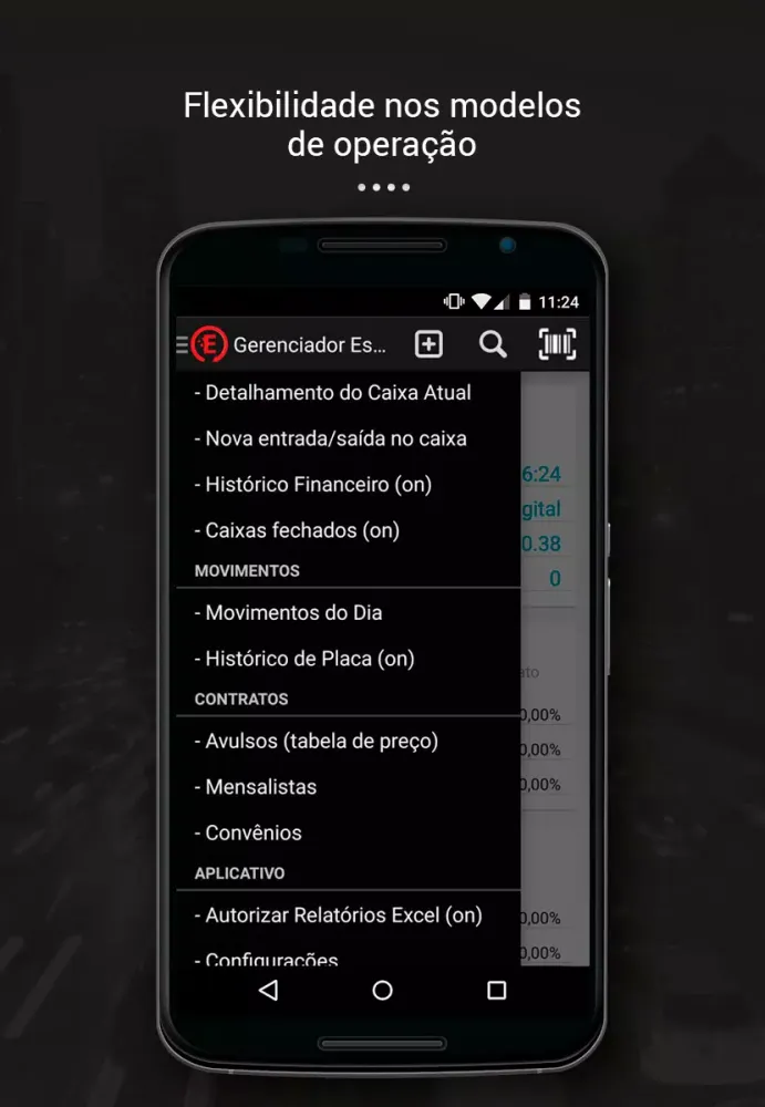 Gerenciador Estacionamento应用截图