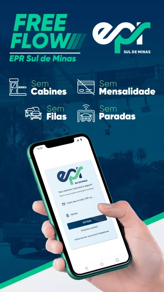 Скриншоты EPR Pedágio Sem Cancela