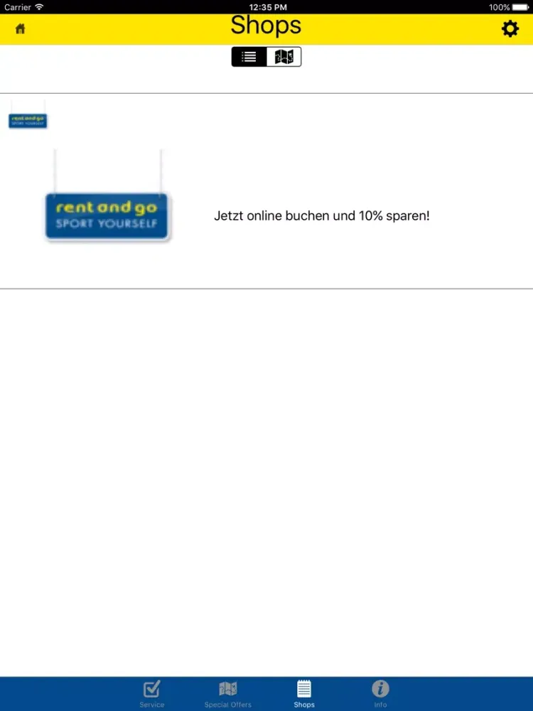rent and go Schölzhorn iPad  Ekran Görüntüleri
