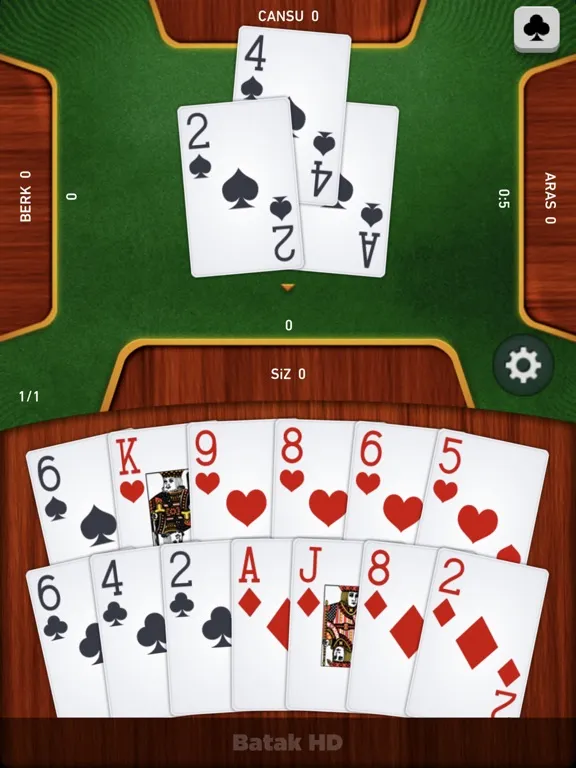 Batak HD - İnternetsiz Batak iPad  Screenshots