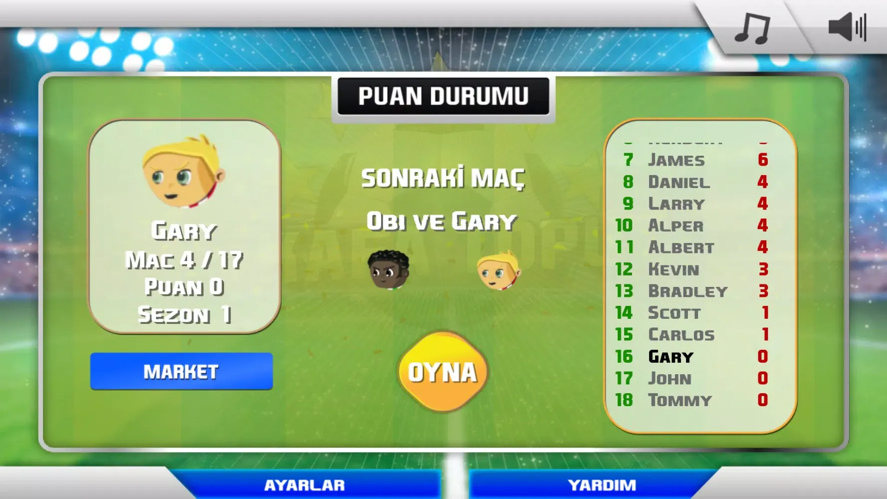 Head Football Screenshots