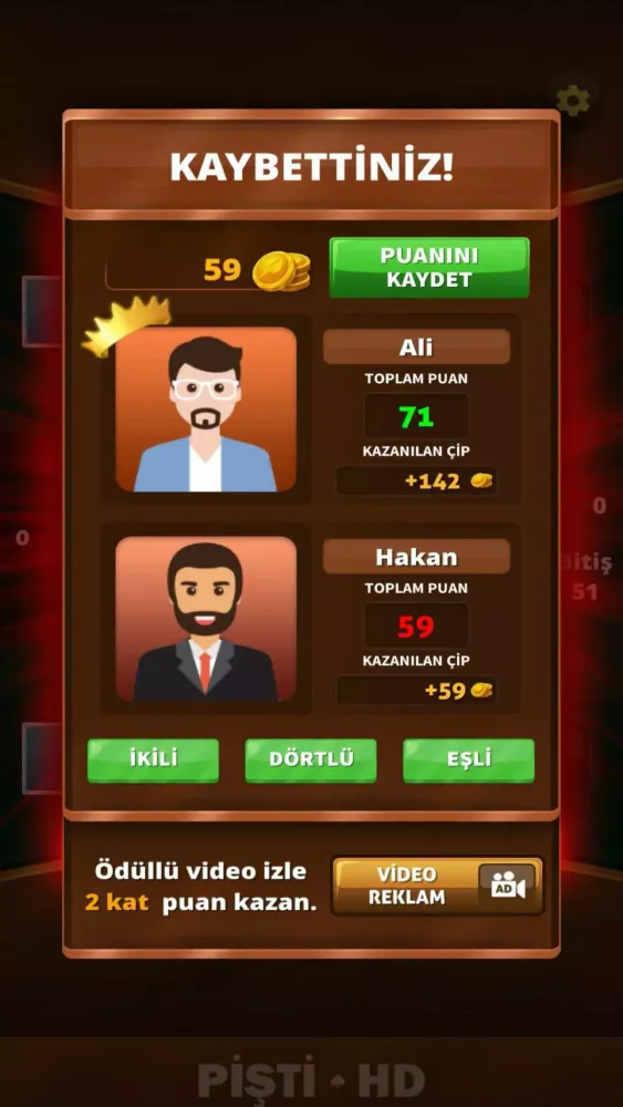 Capturas de pantalla de Pişti Online HD