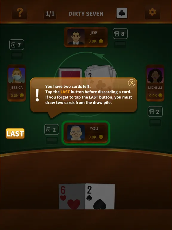 Скриншоты Dirty Seven - Pis Yedili HD iPad 