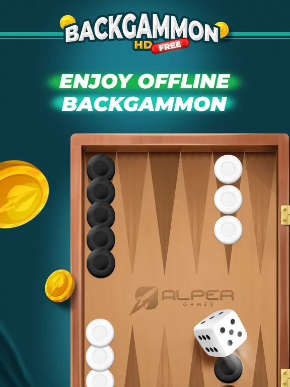 تصاویر Backgammon HD - Offline iPad 