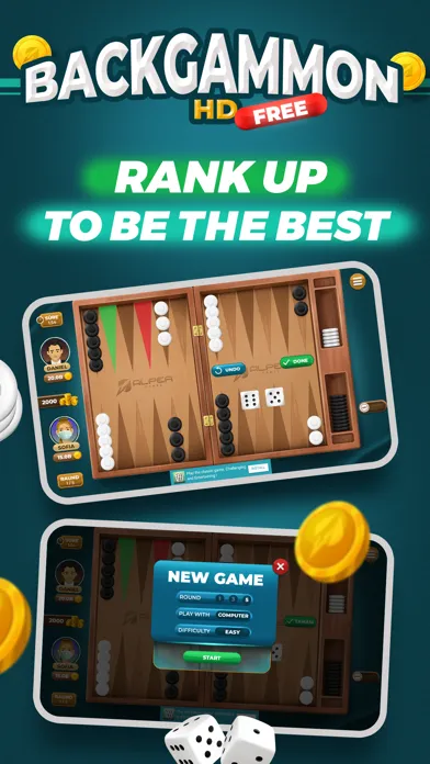 تصاویر Backgammon HD - Offline