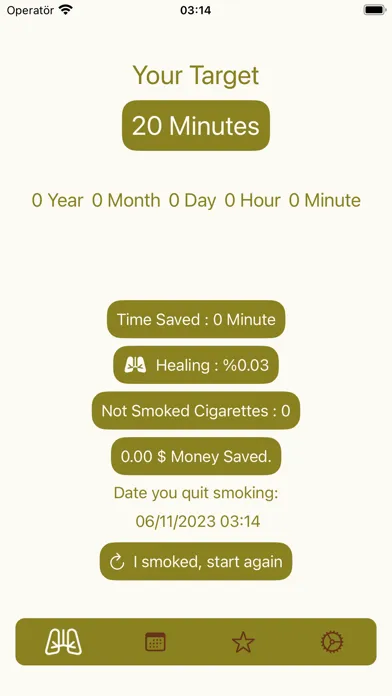 Quit'Em - Quit Smoking应用截图