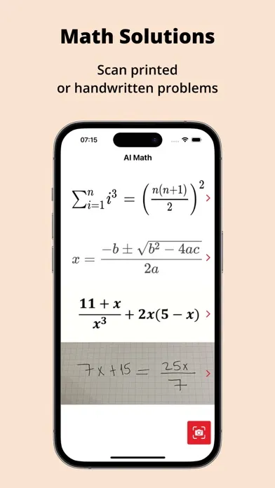 AI Math - Solve Math Equations स्क्रीनशॉट