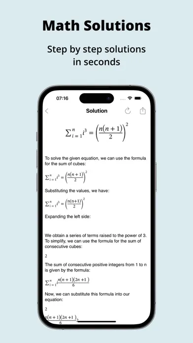AI Math - Solve Math Equations स्क्रीनशॉट