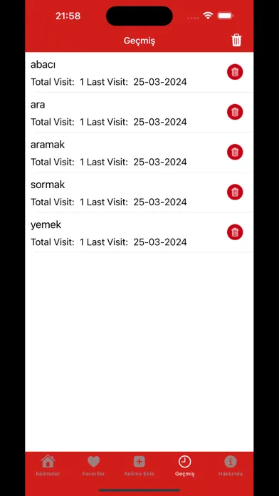 Türkçe Kırgızca Sözlük应用截图