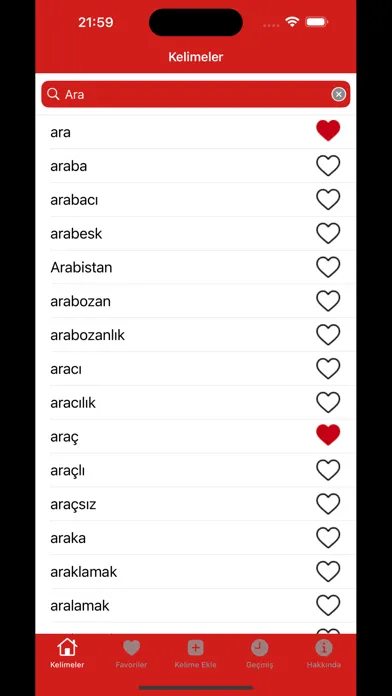 Türkçe Kırgızca Sözlük应用截图