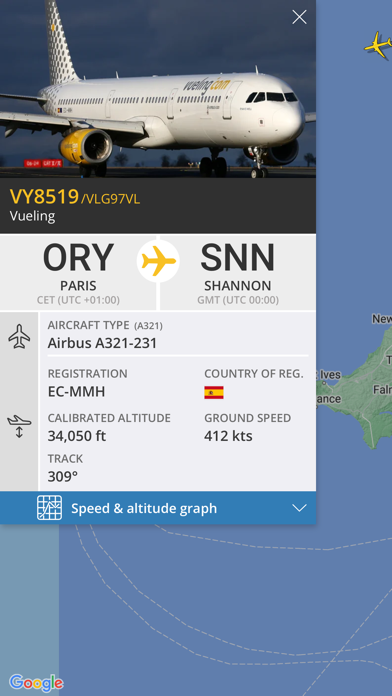 Air Radar: Flight Tracker スクリーンショット