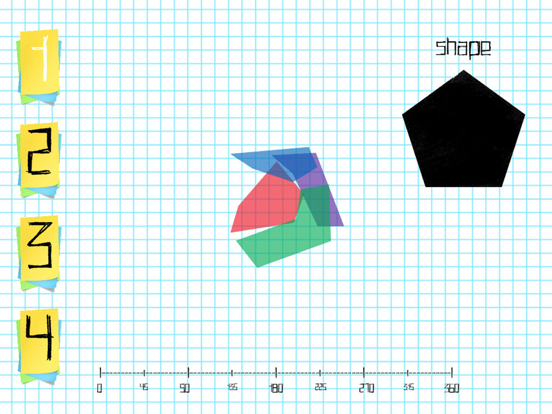 Captures d'écran de Complete The Shape iPad 