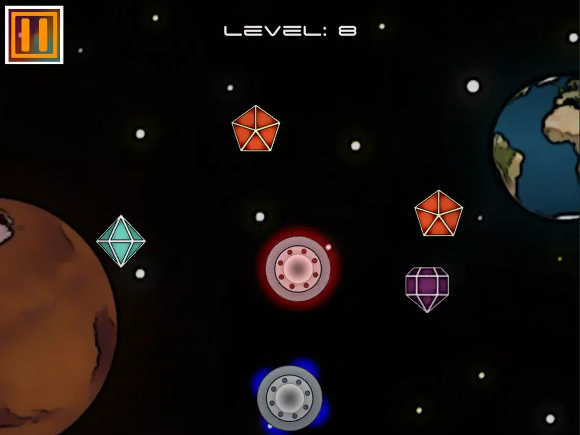 تصاویر Space Gems: Collect Gems iPad 