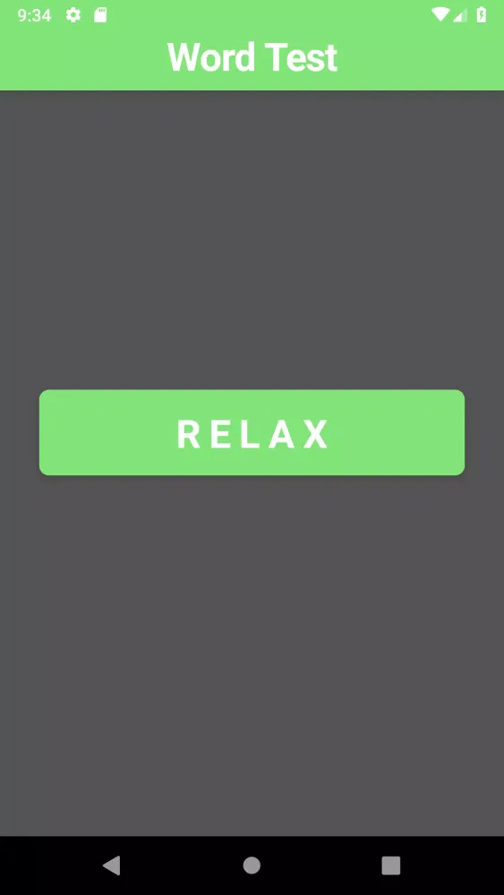 Word Test Screenshots