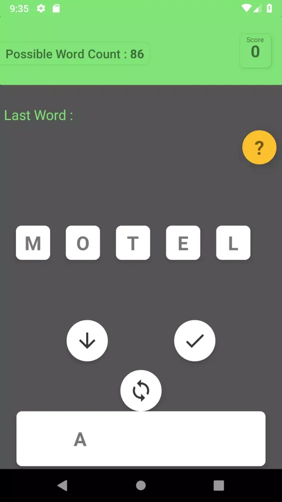 Word Test Screenshots