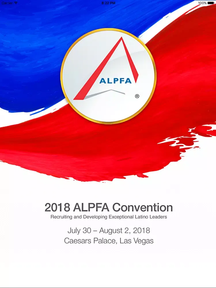 2018 ALPFA Convention iPad  スクリーンショット