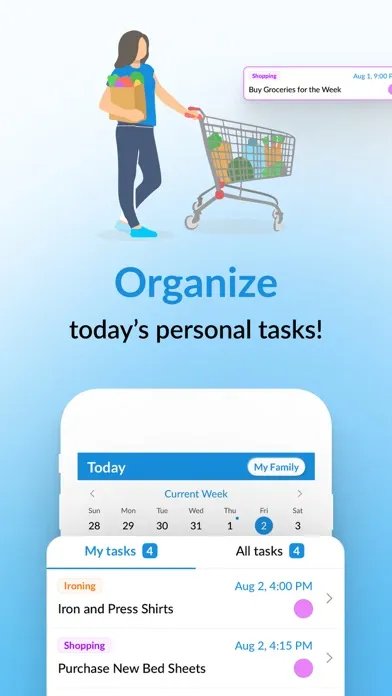 Chores Tracker: Homanager سکرین شاٹس