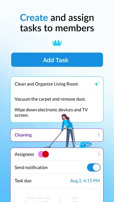 Chores Tracker: Homanager سکرین شاٹس