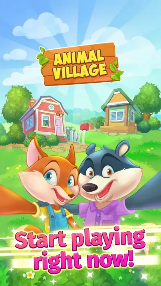 Capturas de pantalla de Animal Village match-3