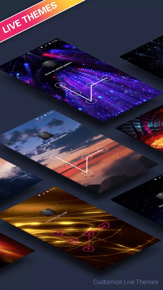 AppLock Theme - Beach Screenshots